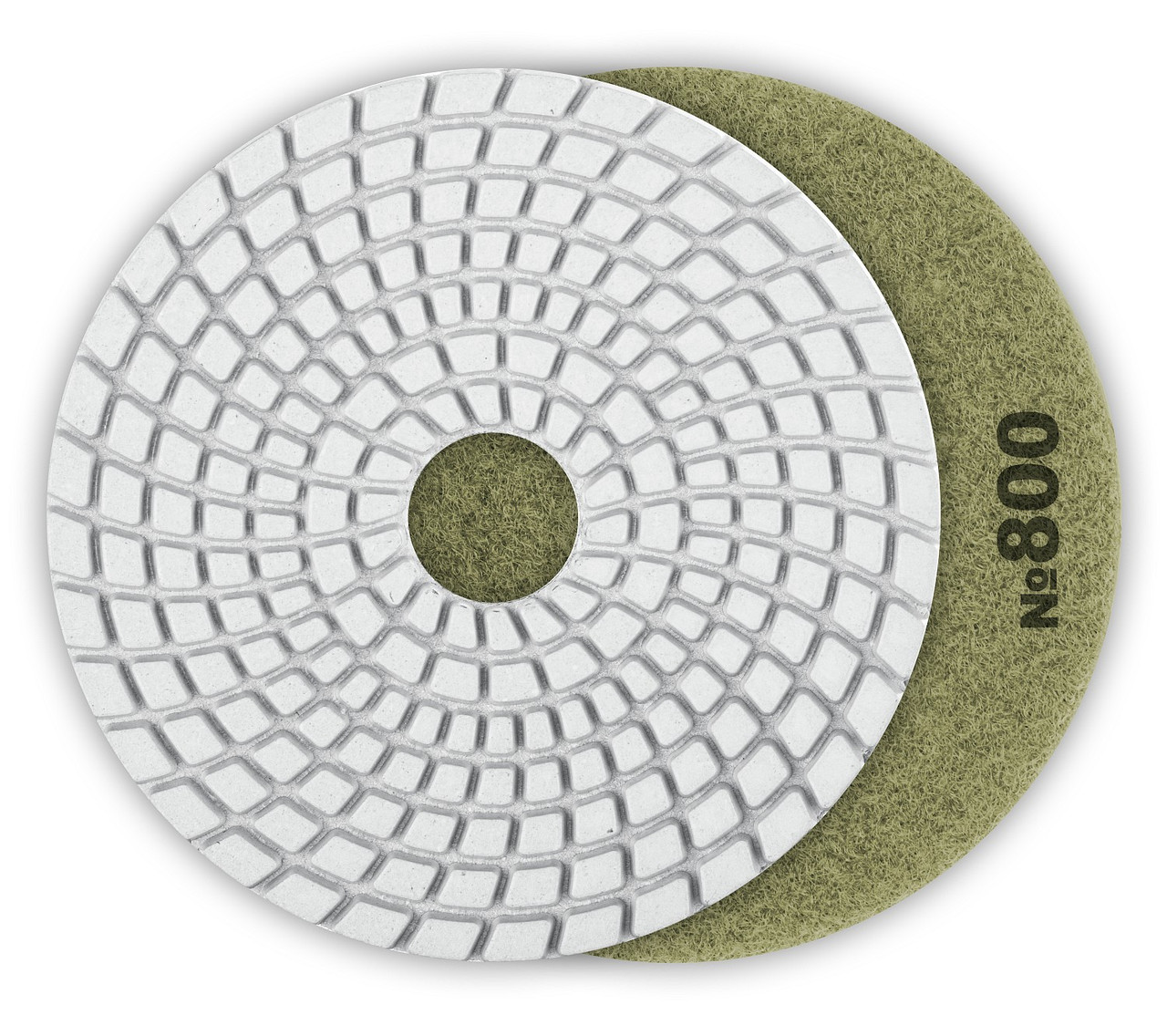 ЗУБР 125 мм, №800, алмазный гибкий шлифовальный круг (Черепашка) для мокрого шлифования 29867-800 - фото 1 - id-p108092146