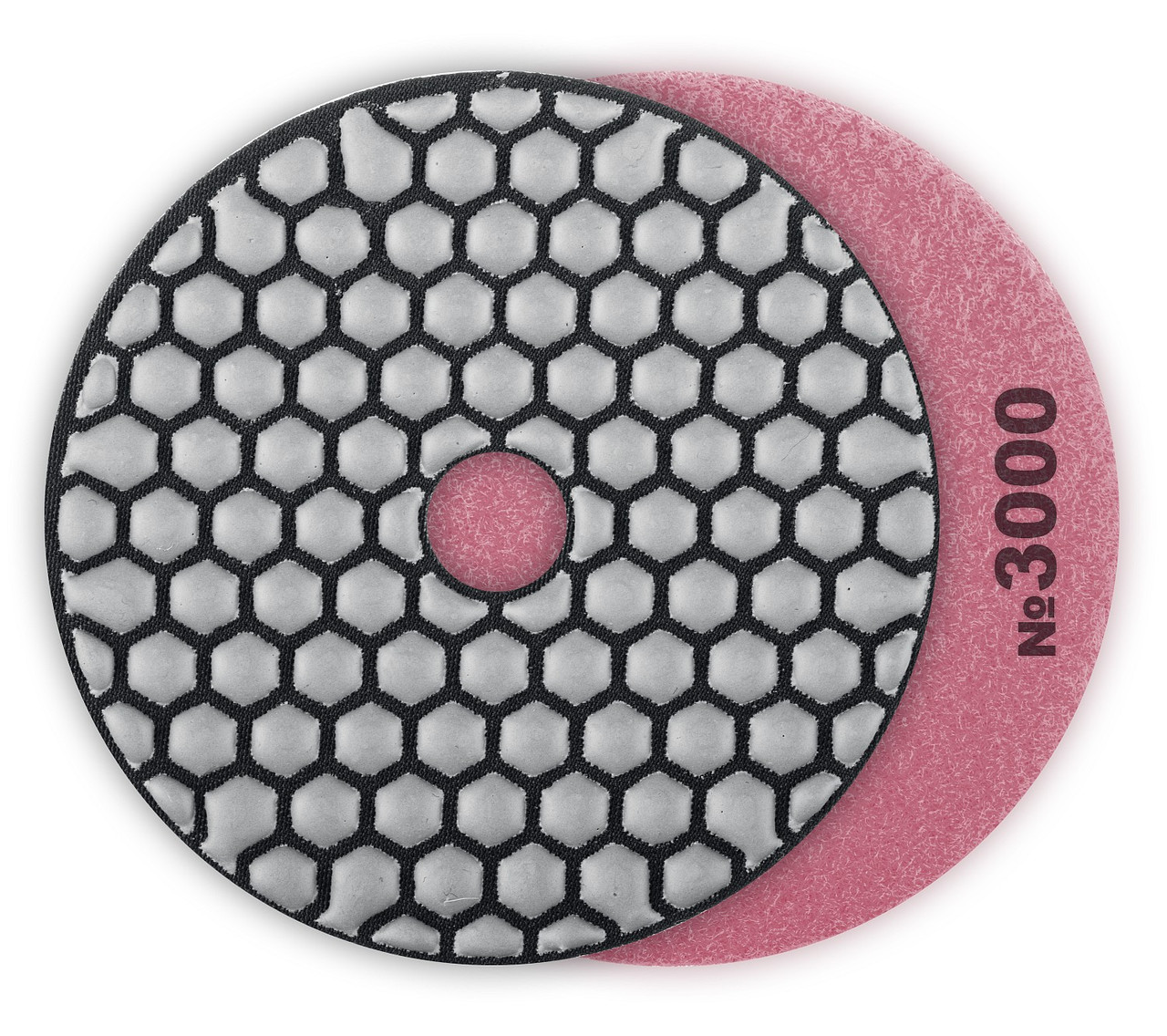 ЗУБР 100 мм, №3000, алмазный гибкий шлифовальный круг (Черепашка) для сухого шлифования 29868-3000