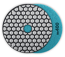 ЗУБР 100 мм, №400, алмазный гибкий шлифовальный круг (Черепашка) для сухого шлифования 29868-400