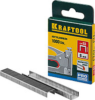 KRAFTOOL скобы тип 53 (A / 10 / JT21), 18 мм, 1000 шт., скобы супертвердые 31670-18 Pro