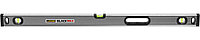 STAYER BlackMax 1000 мм усиленный строительный уровень, 3 глазка, фрезерованный, точность 0.5 мм/м, 3475-100