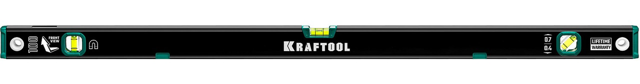 Kraftool 1000 мм, магнитный уровень с зеркальным глазком GRAND-M 34785-100 - фото 10 - id-p108092289