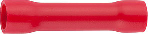 СВЕТОЗАР 0.5-1.5 мм, красный, 10 шт., гильза соединительная 49450-15