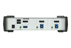 2-портовый, USB 3.0, DisplayPort KVMP -коммутатор (кабели в комплекте) CS1912 ATEN - фото 3 - id-p108100544