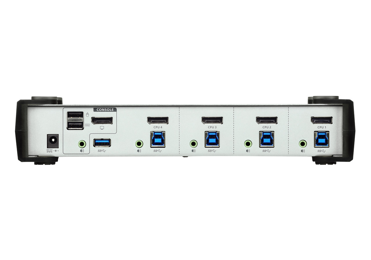4-портовый, USB 3.0, DisplayPort KVMP -коммутатор (кабели в комплекте) CS1914 ATEN - фото 3 - id-p108100574