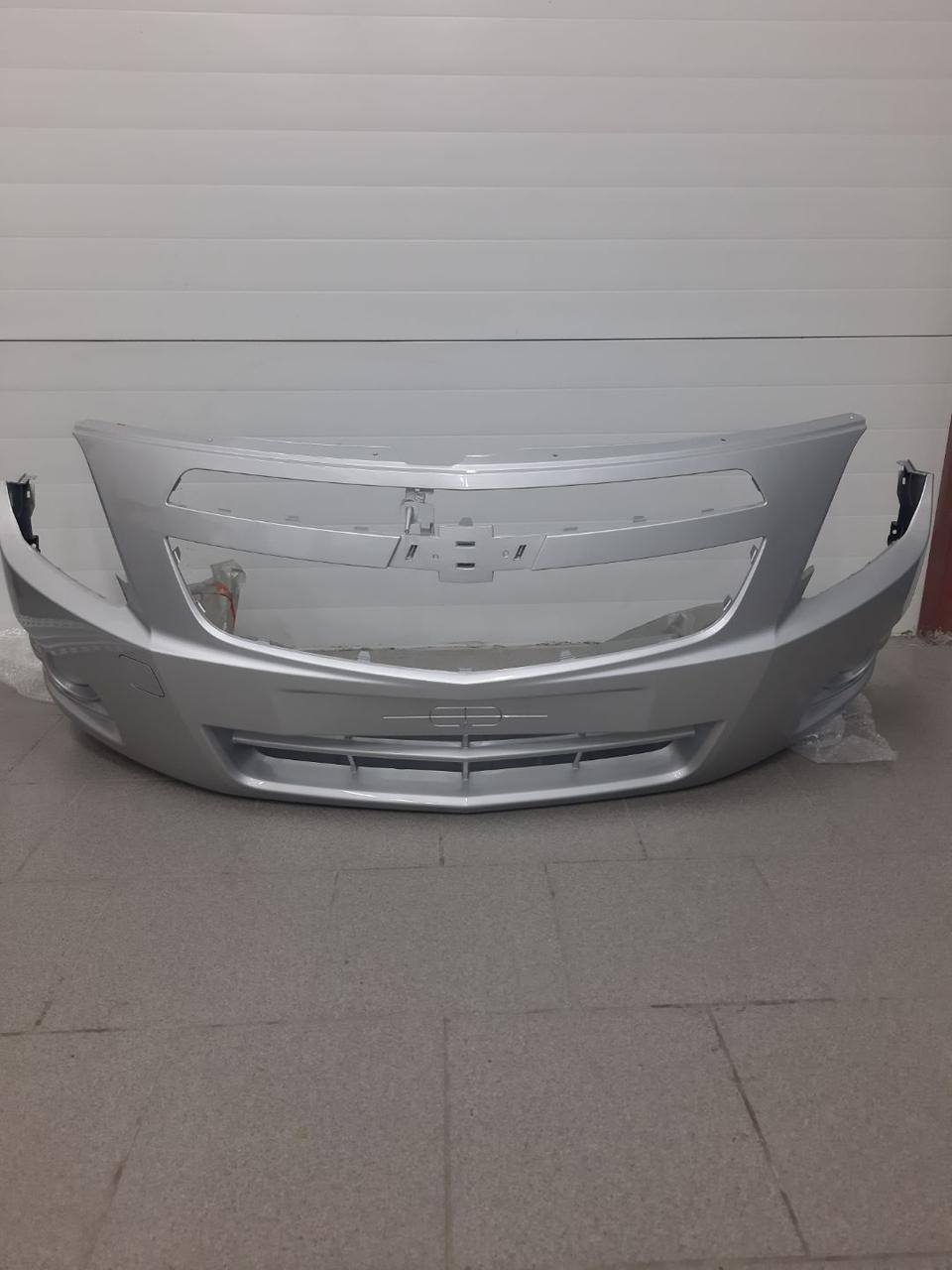 Бампер передний крашеный (GYM серый/По vin Пепельно-серый) Chevrolet Cobalt (2020- )