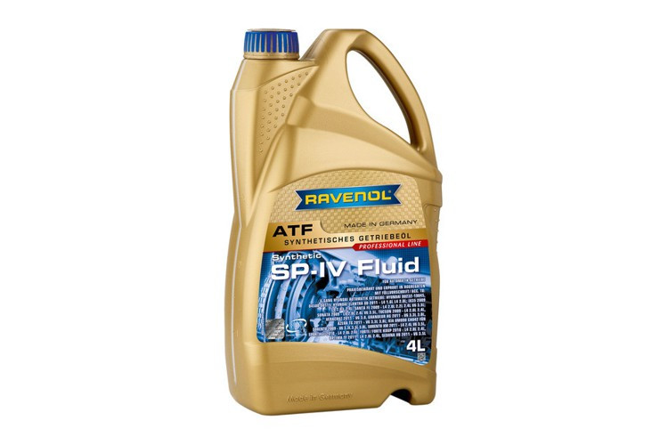 Трансмиссионное масло RAVENOL ATF SP-IV 4л., фото 1