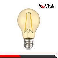 Лампа филаментная LED A60 шар золото 9Вт 230В 6500К E27 серия 360°