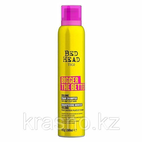 Шампунь-мусс для объема BIGGER THE BETTER 200мл TIGI BED HEAD - фото 1 - id-p108104995