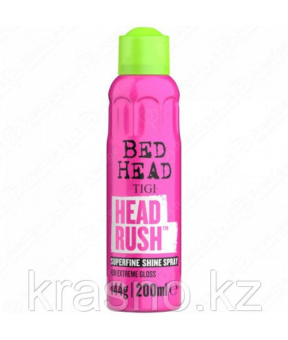 Спрей для придания блеска волосам HEAD RUSH 200мл TIGI BED HEAD - фото 1 - id-p108106156