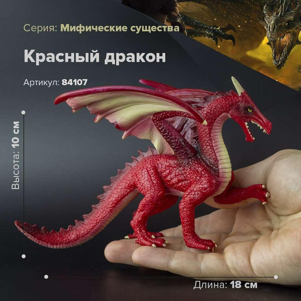 Derri Animals Фигурка Красный Дракон, 18 см 84107, фото 1