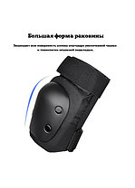 Защитный комплект для катания на роликовых коньках Linx Black XS, фото 2