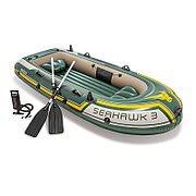 Лодка надувная 3-х местная Seahawk-III Intex 68380