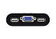 2-портовый, USB, VGA, кабельный КВМ-коммутатор с пультом удаленного переключения порта CS22U ATEN - фото 2 - id-p108108908
