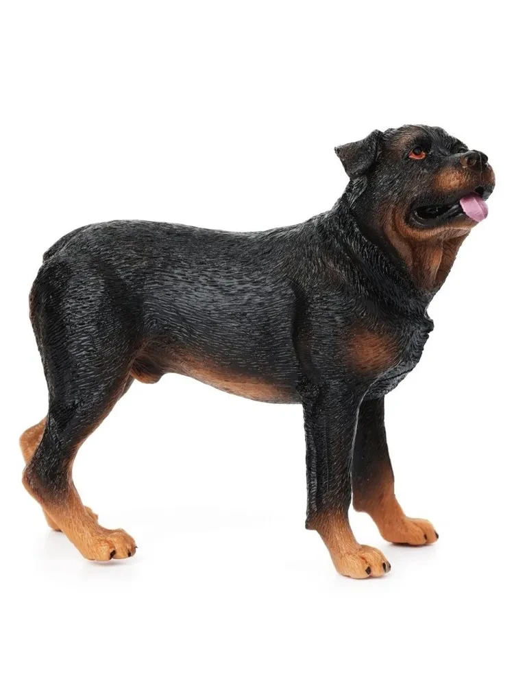 Derri Animals Фигурка Собака Ротвейлер, 13 см. 87215, фото 1