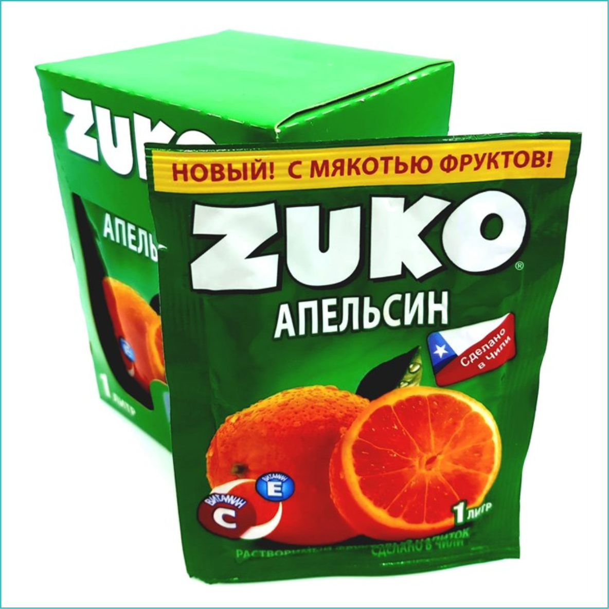 ZUKO - Растворимый напиток (Апельсин) - фото 2 - id-p108108942