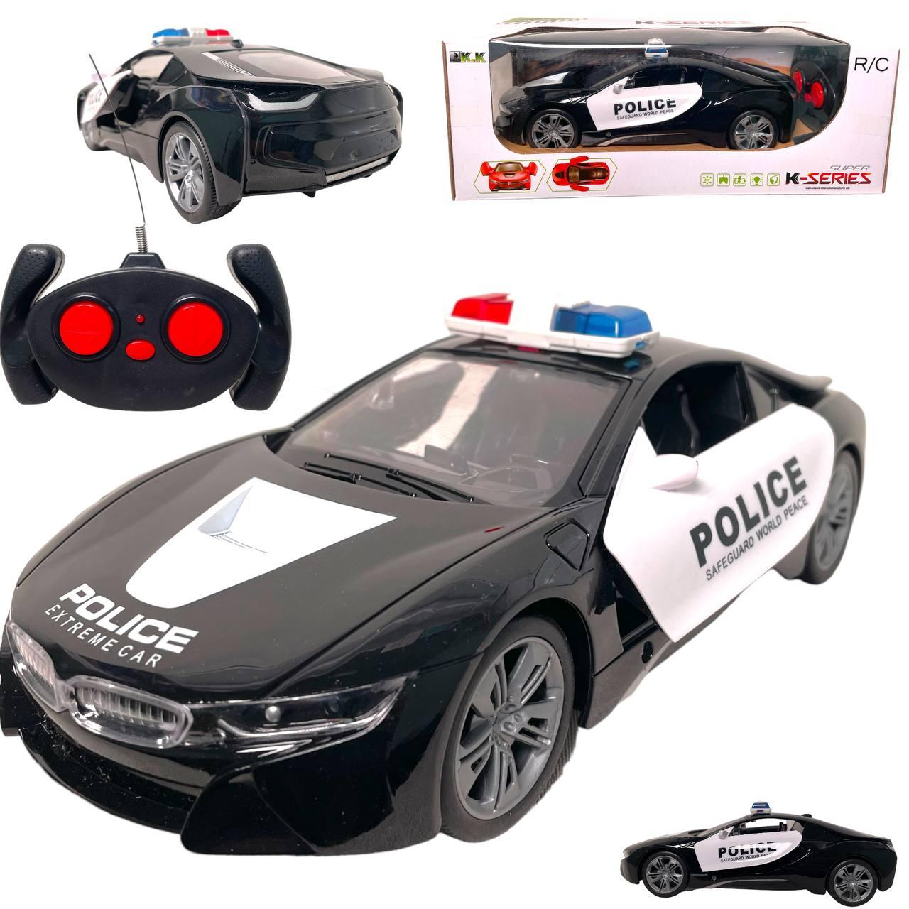 Помятая упаковка!!! 3699-AR14 Полицейская BMW на р/у, 4 функци, 32*11см, фото 1