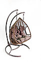 Подвесное кресло кокон из ротанга садовые качели коричневый Coco, фото 2