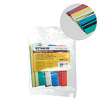 Набор термоусадочных трубок STEKKER HSHT-840-10M, длина 10 см., коэф. усадки 2:1, мультиколор (21шт в