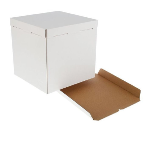 OSQ (Doeco) Коробка для торта белая 30,0х30,0х30,0см