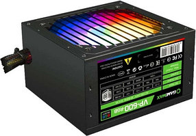 Блок питания 600W Gamemax VP-600-M-RGB 24pin