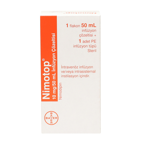 Раствор Нимотоп 10 мг/50 мл