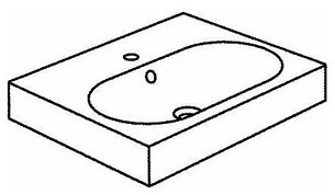 Раковина 61 см БРОВИКЕН ИКЕА, IKEA, фото 2
