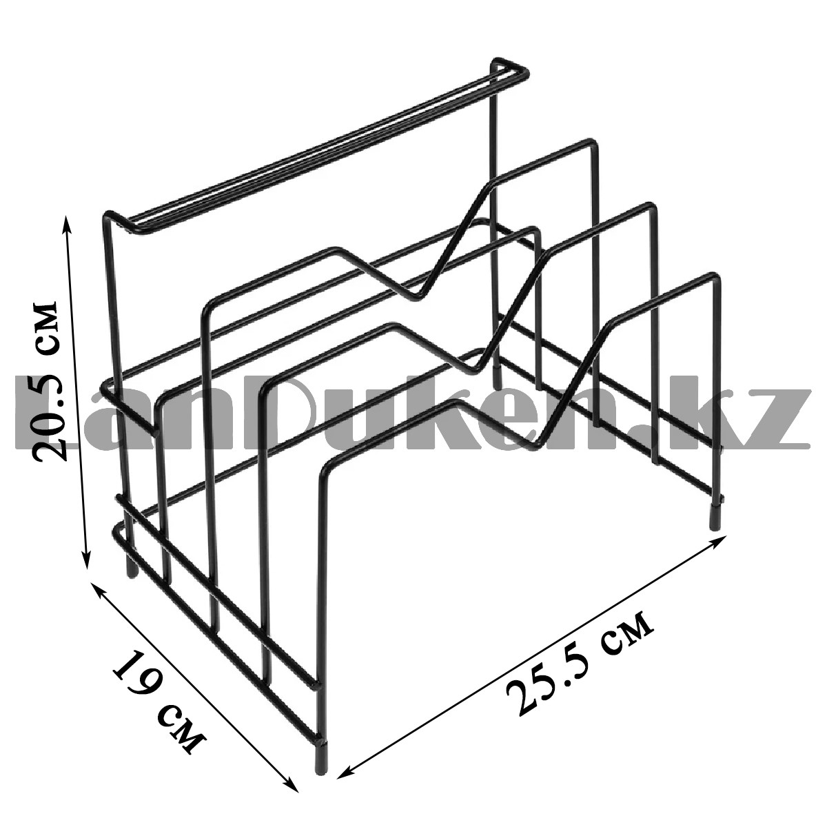 Металлическая подставка для крышек, разделочных досок и ножей - фото 2 - id-p108116813