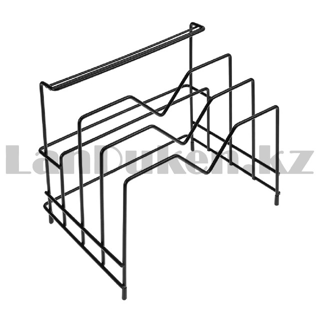 Металлическая подставка для крышек, разделочных досок и ножей