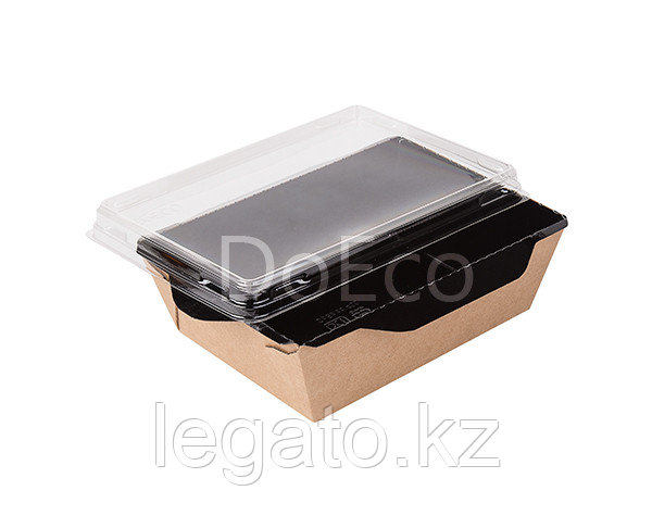 Упаковка OSQ OpSalad 1000мл Black Edition (под салат) (300 шт./кор.) БЕЗ крышки