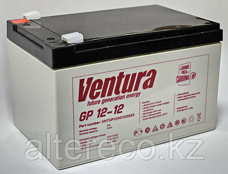 Аккумулятор Ventura GP 12-12 (12В, 12Ач), фото 1