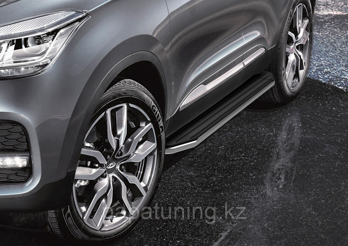 Пороги подножки Premium Chery Tiggo 4 Pro 2019-