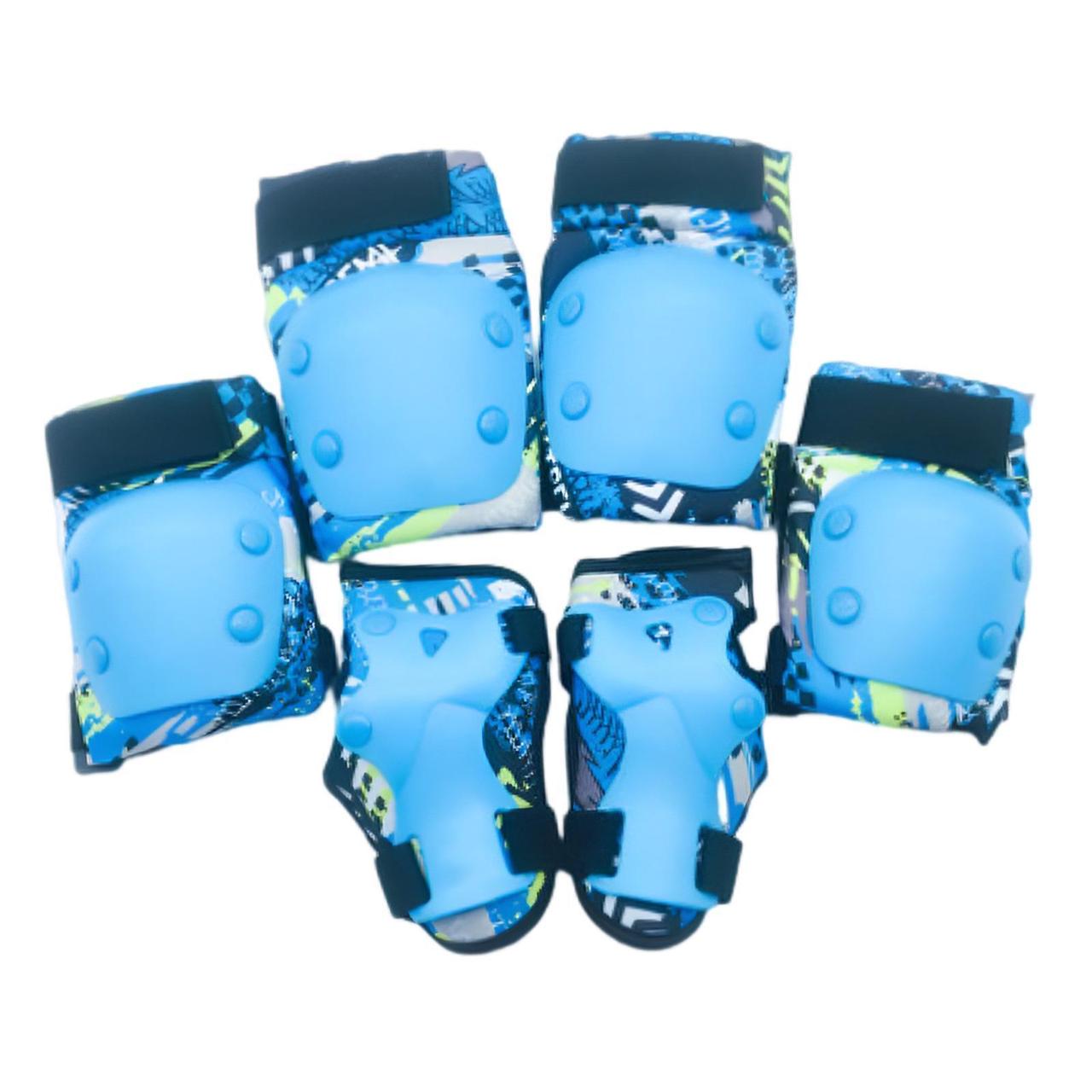Защитный набор для катания на роликовых коньках Linx Blue S - фото 3 - id-p108117253