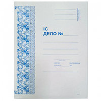 Папка-скоросшиватель картонная KUVERT, А4 формат, 250 гр, белая