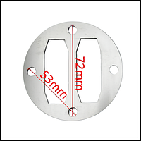 Прокладки для цилиндра головки большого компрессора центральная алюминиевая
