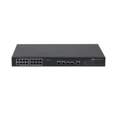 DH-PFS4218-16ET-190 Управляемый 16-портовый Fast Ethernet РоЕ-коммутатор