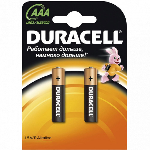 Duracell Battery Basic AAAx2 батарейка (058170) - фото 1 - id-p108123122