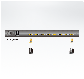 8-портовый КВМ-, Single Rail,  18.5-дюймовым ЖК-дисплеем, PS/2-USB, VGA  CL3108NX ATEN, фото 3