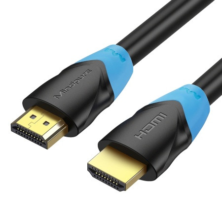 Cable HDMI-HDMI 5m Mindpure , v 2.0, 2K*4K, медь, Mindpure