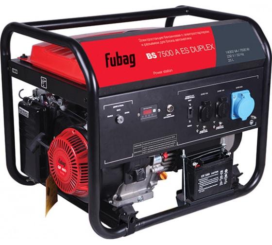 Бензиновая электростанция FUBAG BS 7500 A ES DUPLEX, 641001