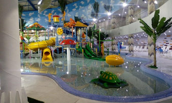 Крытый аквапарк Ailand
Бассейн с аттракционами
