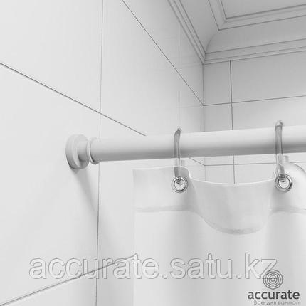 IDDIS Карниз для ванной комнаты 110-200, белый, фото 2