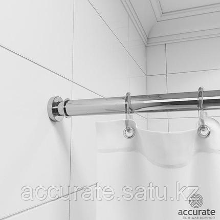 IDDIS Карниз для ванной комнаты 110х200 хром id Elegante, фото 2