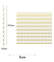 Набор трубочки с тиснением "Белое золото" 19см, 10шт, бумага - фото 1 - id-p108130538