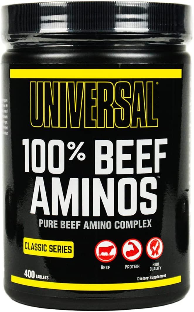 АМИНОКИСЛОТЫ 100% Beef Aminos, 400 tab, Universal Nutrition - фото 1 - id-p108130526