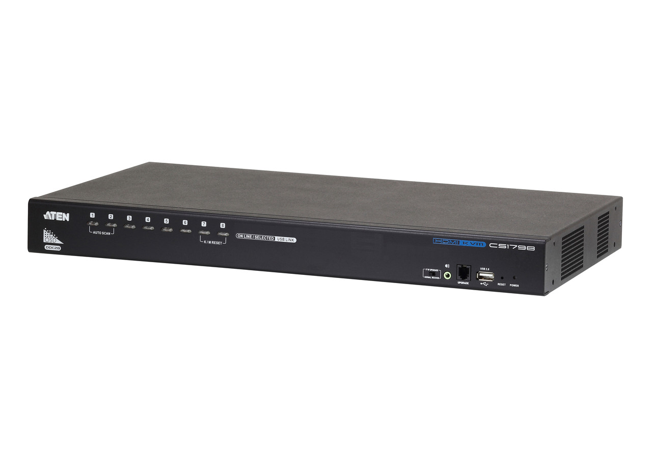 8-портовый, USB, HDMI, КВМ-переключатель CS1798 ATEN
