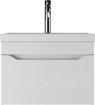 Тумба подвесная под умывальник "Радуга 60" Ева с одним ящиком В1 Айсберг, фото 2