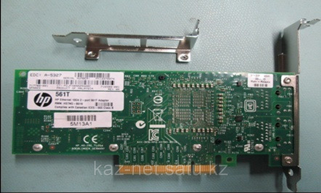 Двухпортовый сетевой адаптер HPE 716589-001 Ethernet 10 Гбит/с 561T - фото 3 - id-p108131175