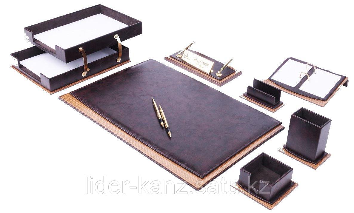STAR Desk Set 12-предметов, коричневая