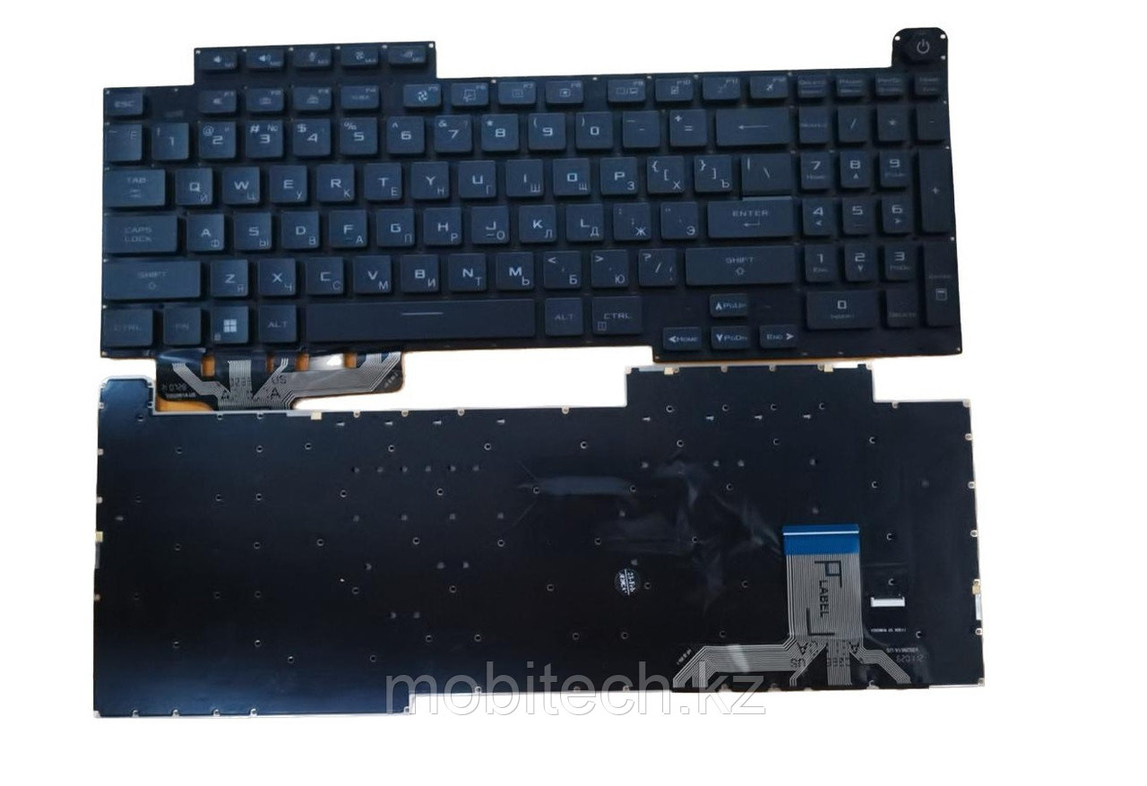 Клавиатуры Asus G713 G713Q G713QE G713QR клавиатура c EN/RU раскладкой c подсветкой
